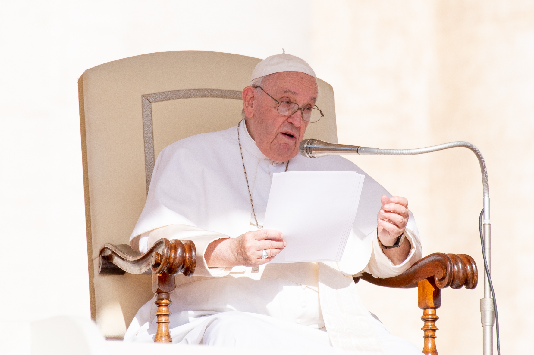 Vaticano, 7 settembre 2022: l'udienza generale di Papa Francesco
